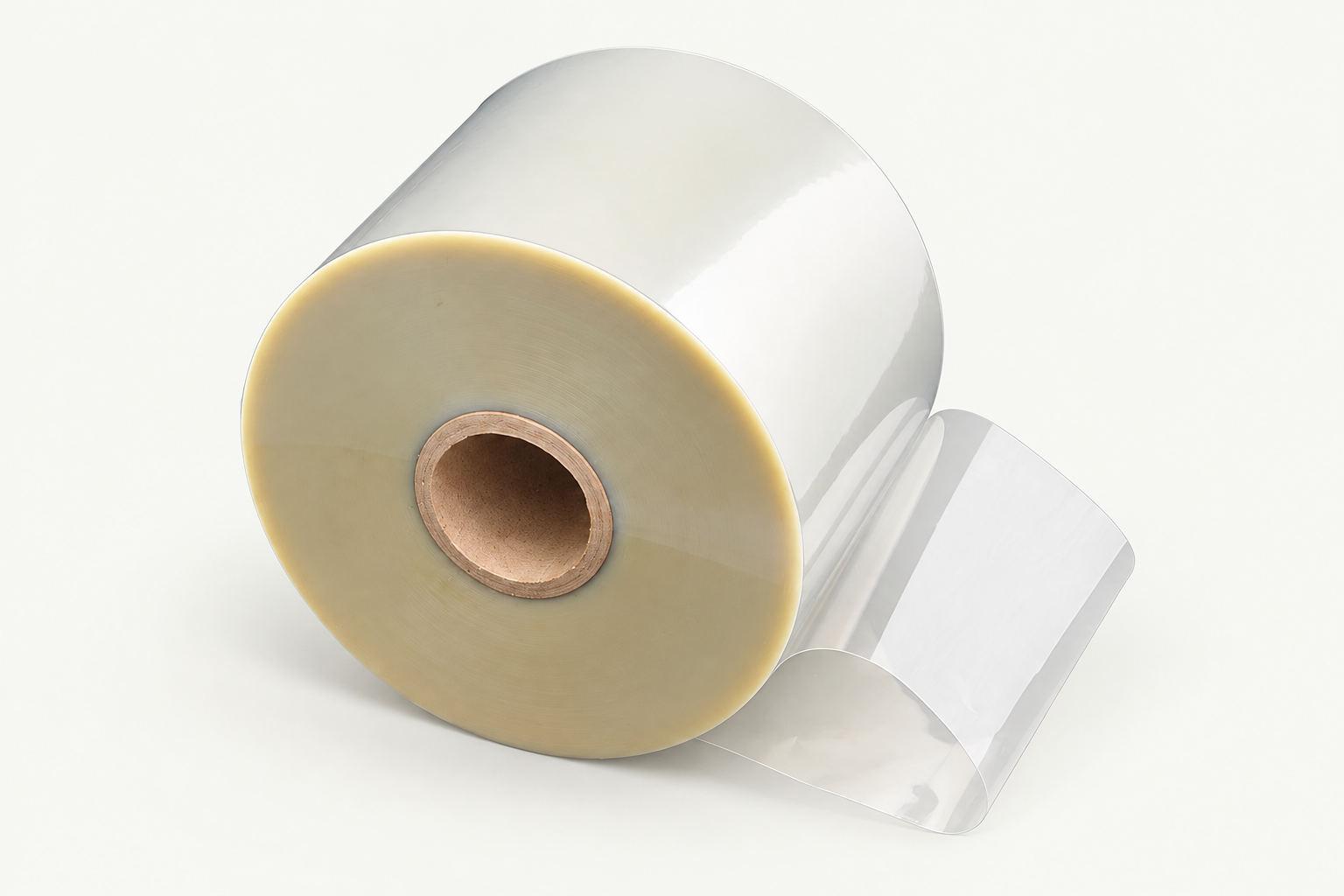 Transparent PET film roll